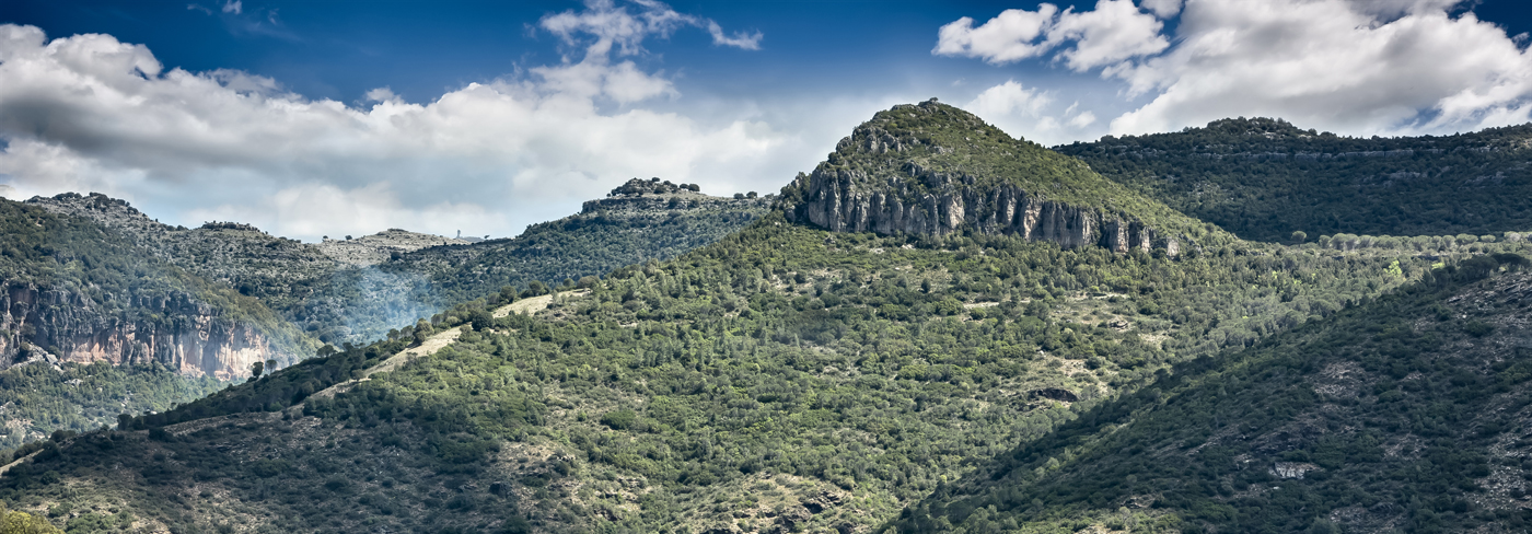 B&B Gennarcu. Panorama dei tacchi di Ussassai, Sardegna B&B Gennarcu. Panorama dei tacchi di Ussassai, Sardegna